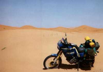 Bike in the desert